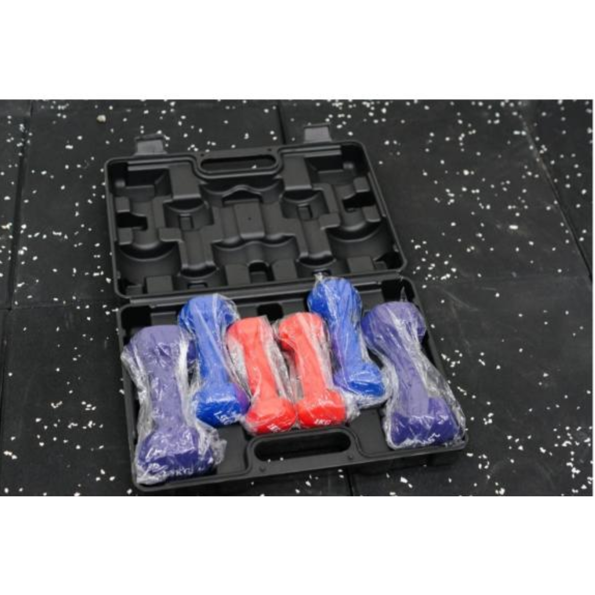 Miniatura 2 de Set de Mancuernas Dama de Hule - Caja